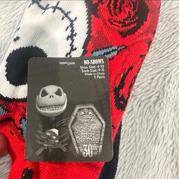 NEW Disney The Nightmare Before Christmas Jack Skellington Plush & socks bundle - Picture 6 of 9
